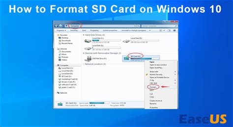 insert sdhc card windows 10